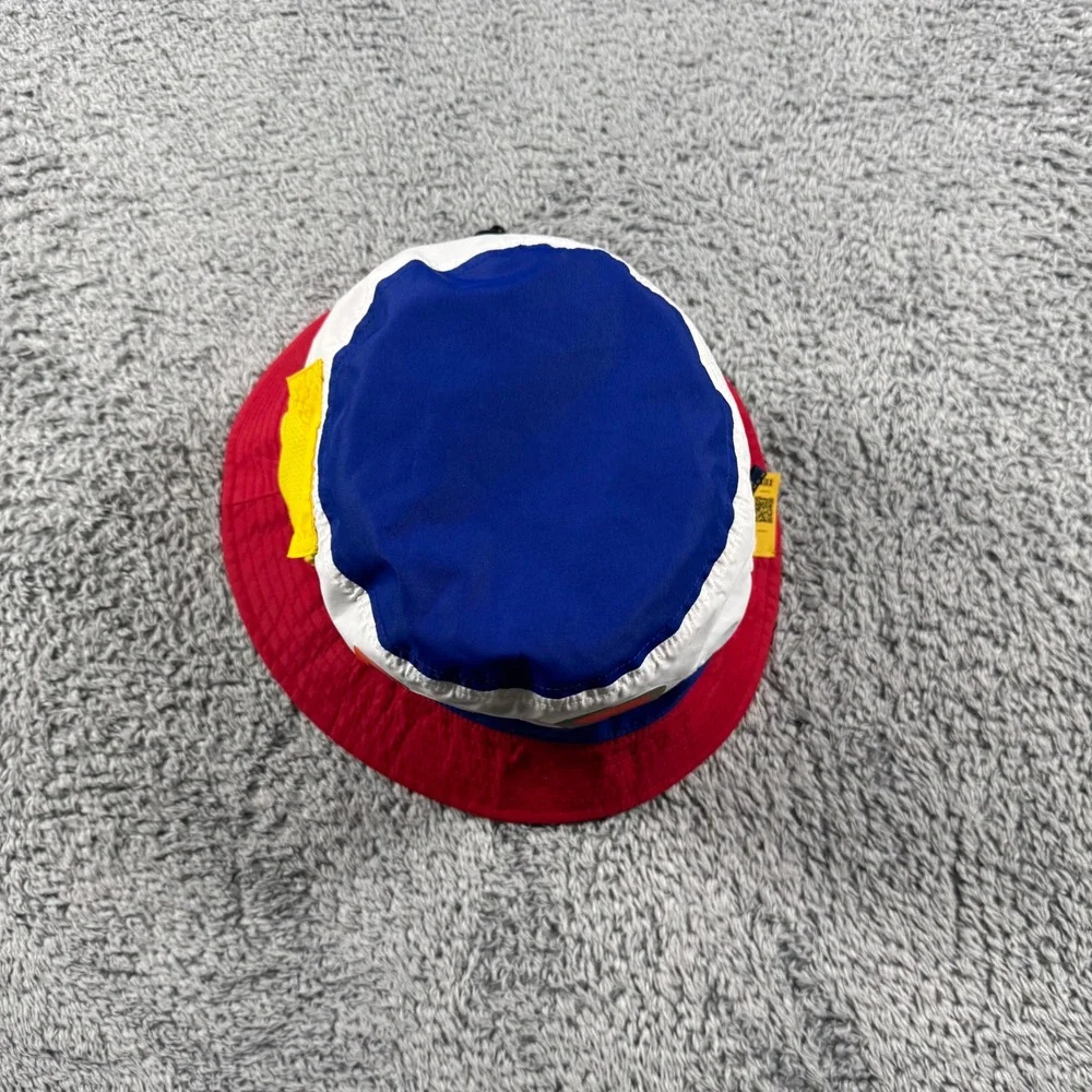 Polo Ralph Lauren Bucket Hat Mens L/XL Multicolor Reversible Colorblock Spellout